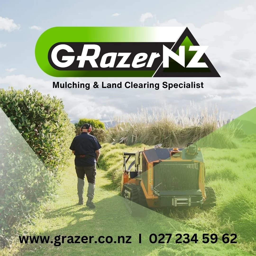 GRazer NZ machinery working North Island terrain